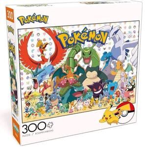 Pokemon Fan Favorites 300 Large Piece Jigsaw Puzzle Multicolor 21.25"L X